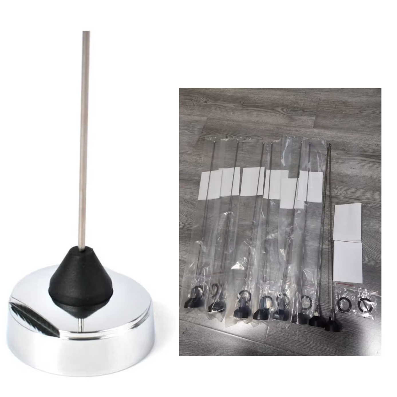 VHF NMO Mobile Antenna with Cutting Chart for Mobile Car